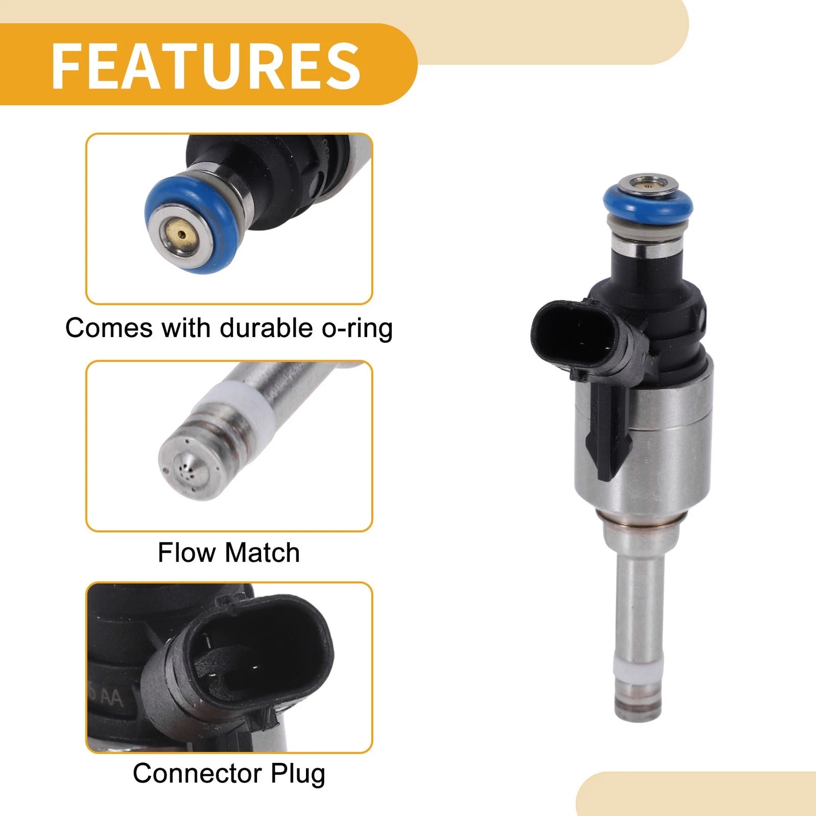 Fuel Injector Replacement for Audi A3 (2015–2018) Engine Fuel Nozzle