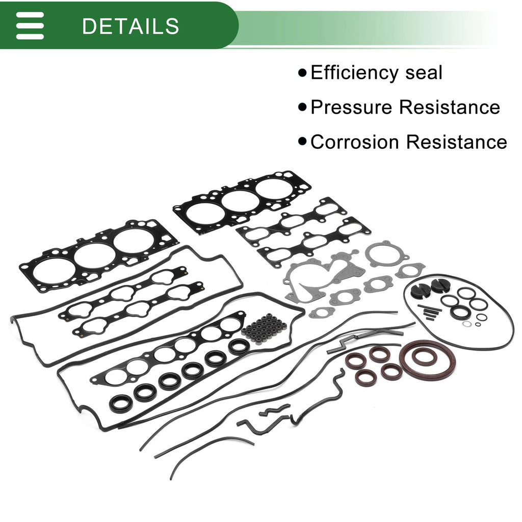 Cylinder Head Gasket Kit Replacement for Hyundai Santa Fe 2.7L (2007–2012)