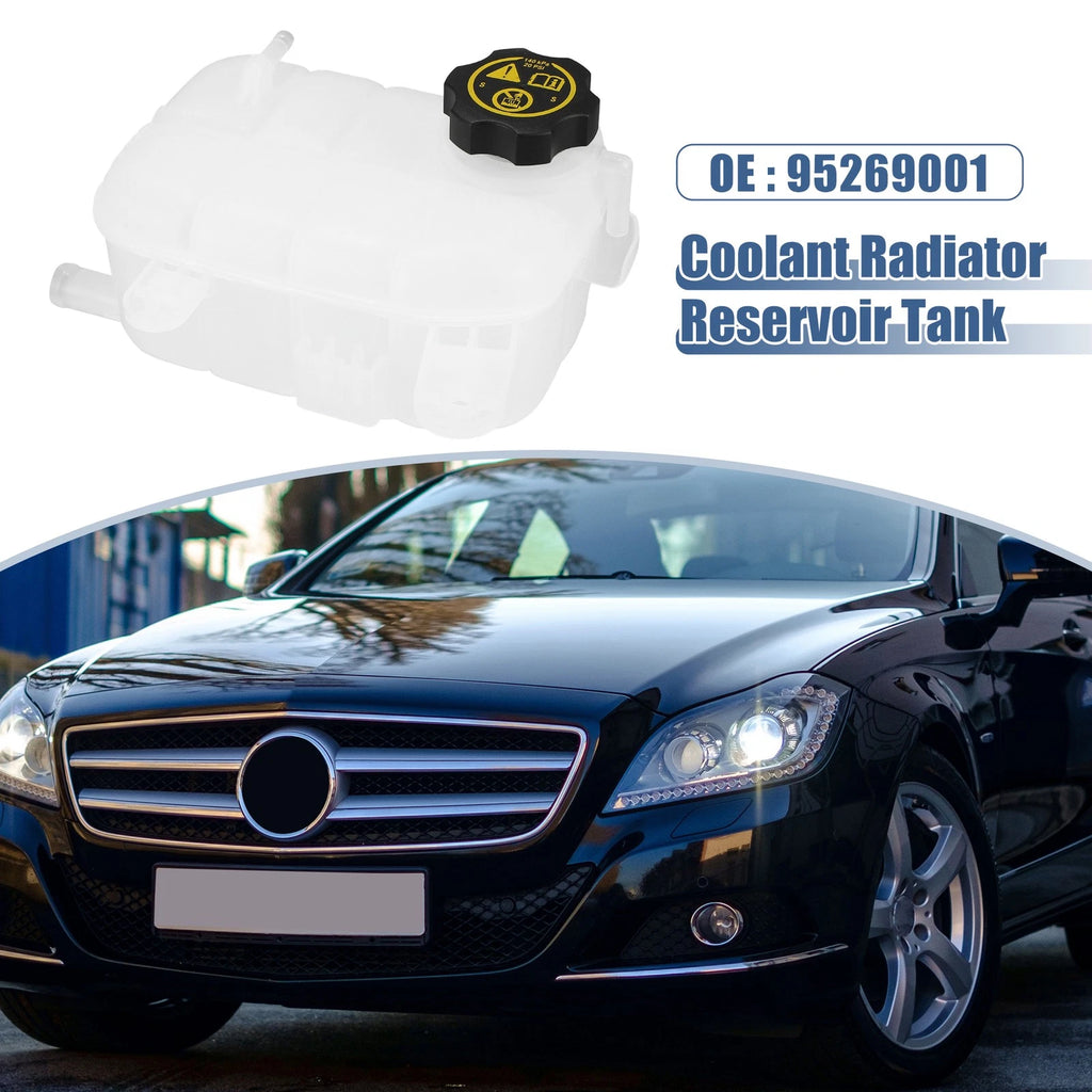 Coolant Reservoir Tank Set with Cap Replacement for Buick (2000–2010)
