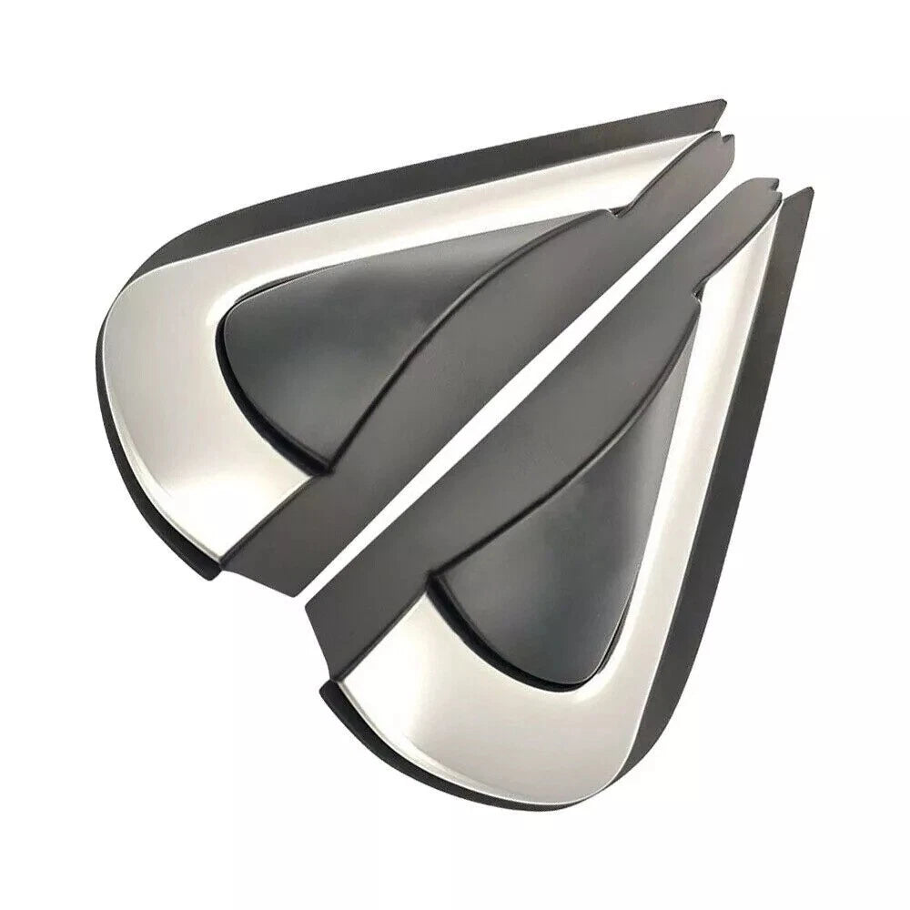 Left & Right Door Mirror Side Corner Triangle Trim For Honda CR-V CRV 2017-2022