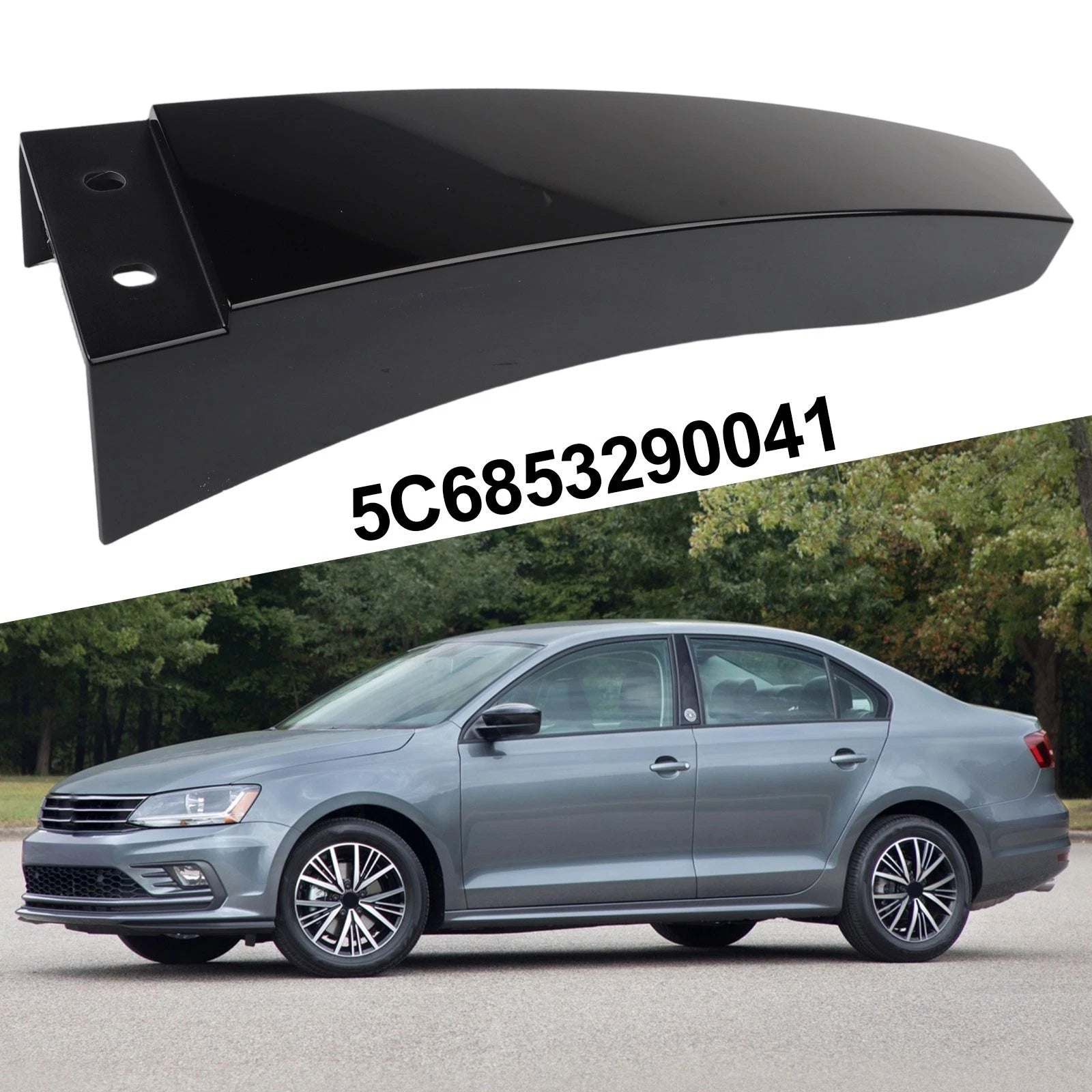 ABS Cover B Pillar Cover Trim Non-deformation Design Practical Installation