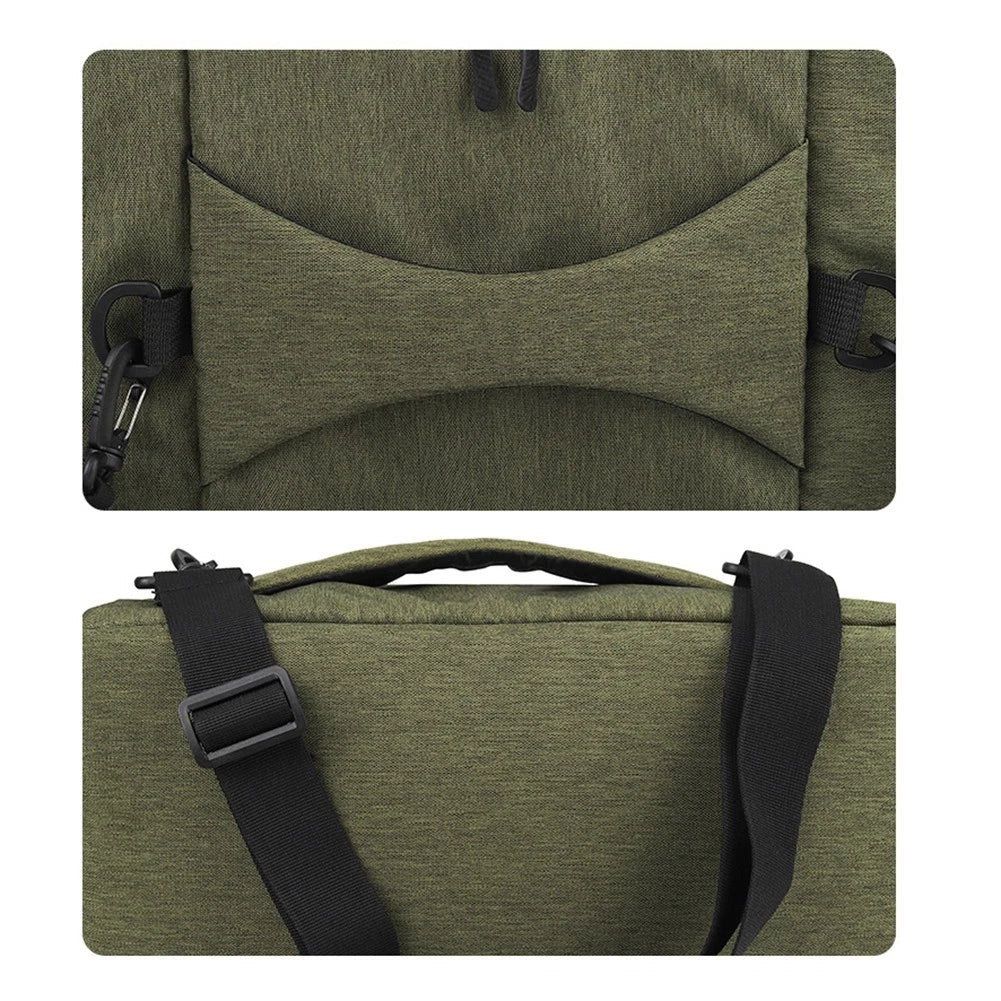 Fishing Reel Carry Bag for Fishing Gear (Nylon, Partitioned Storage)