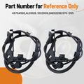 2X ABS Sensor Rear for Mitsubishi Lancer/Outlander (2008–2017) 4670A582