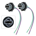 2X Harness Socket 7440 for Front Turn Signal Light Enhancement