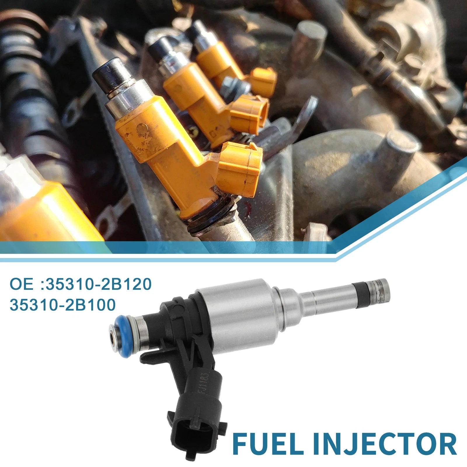 Fuel Injector Replacement for Hyundai Veloster 1.6T-GDI (2012–2017)