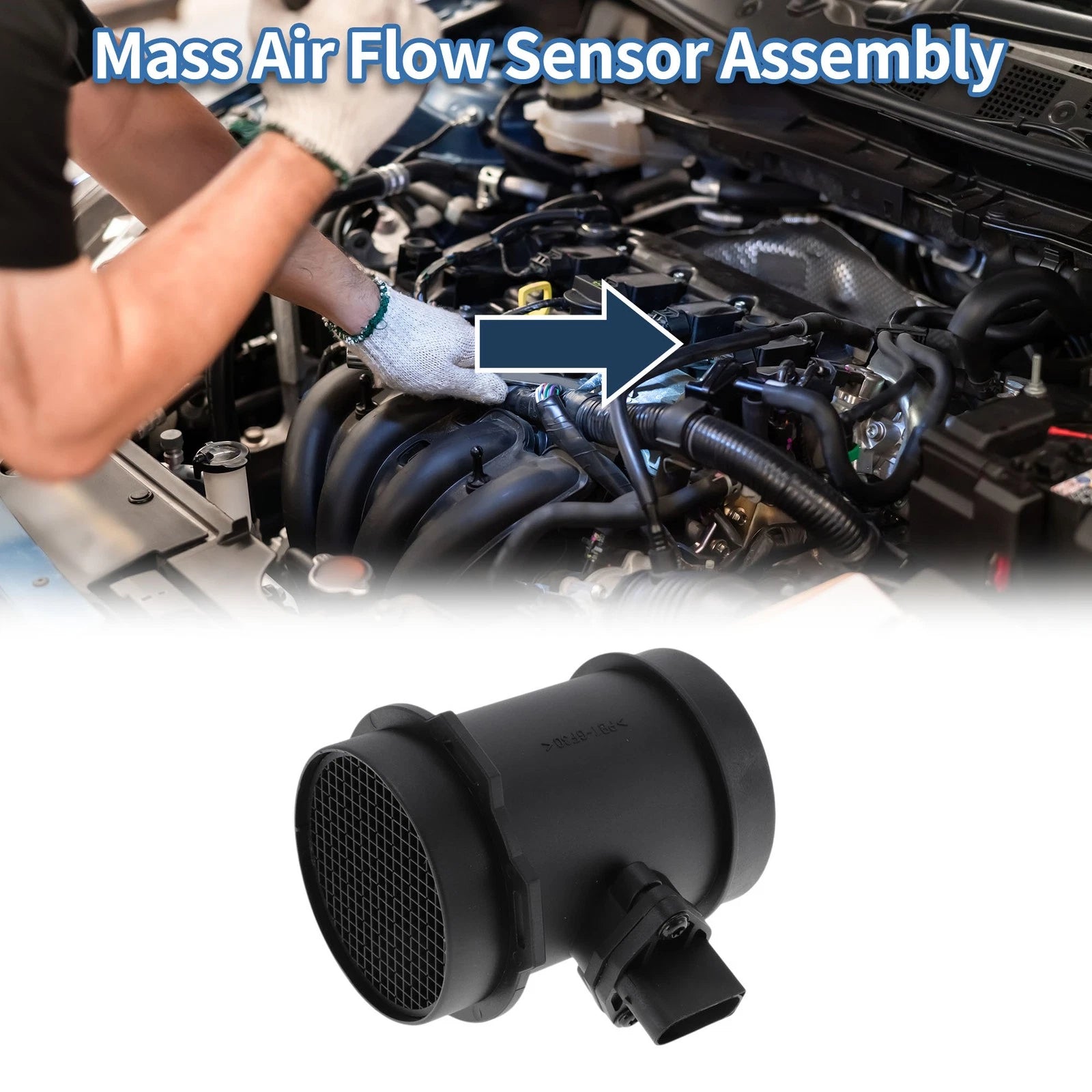 Mass Air Flow Sensor Assembly No.MHK000230 for Land Rover Range Rover (2003–2005)