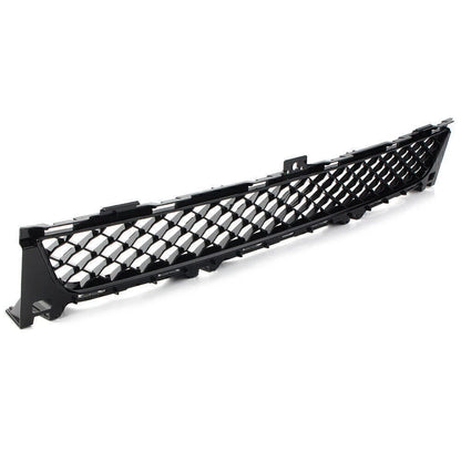 Black Front Lower Bumper Center Grille Mesh for Jaguar XJ (2010–2015)