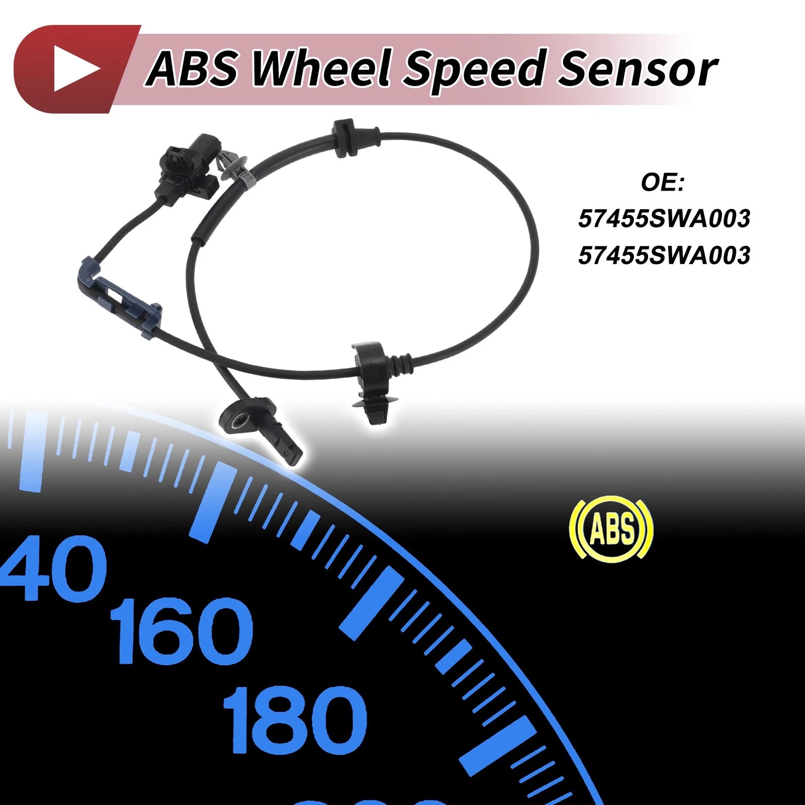 ABS Wheel Speed Sensor Replacement for Honda CRV (2007–2011) Front Left