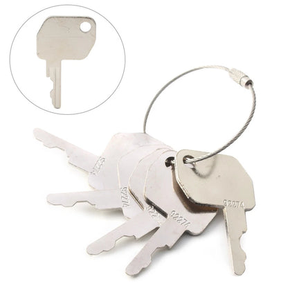 5PCS Ignition Key for JCB New Holland Backhoe