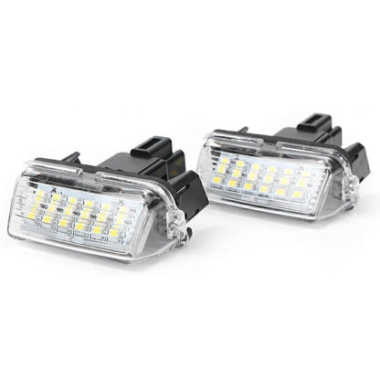 White LED License Plate Light for Toyota Yaris (2012–Present), Camry (2013–Present)