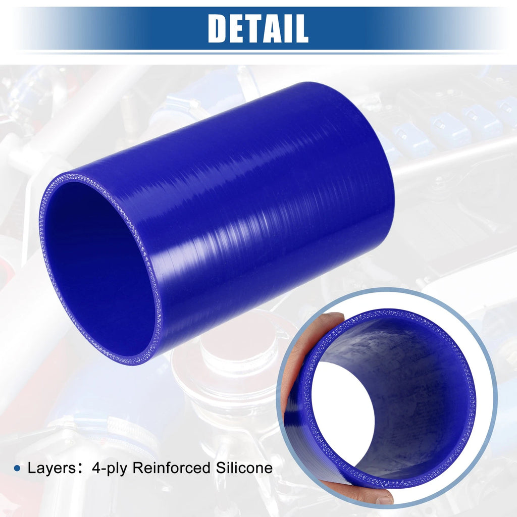 3.5" ID 6" Length Silicone Reducer Hose for Intercooler (Universal)