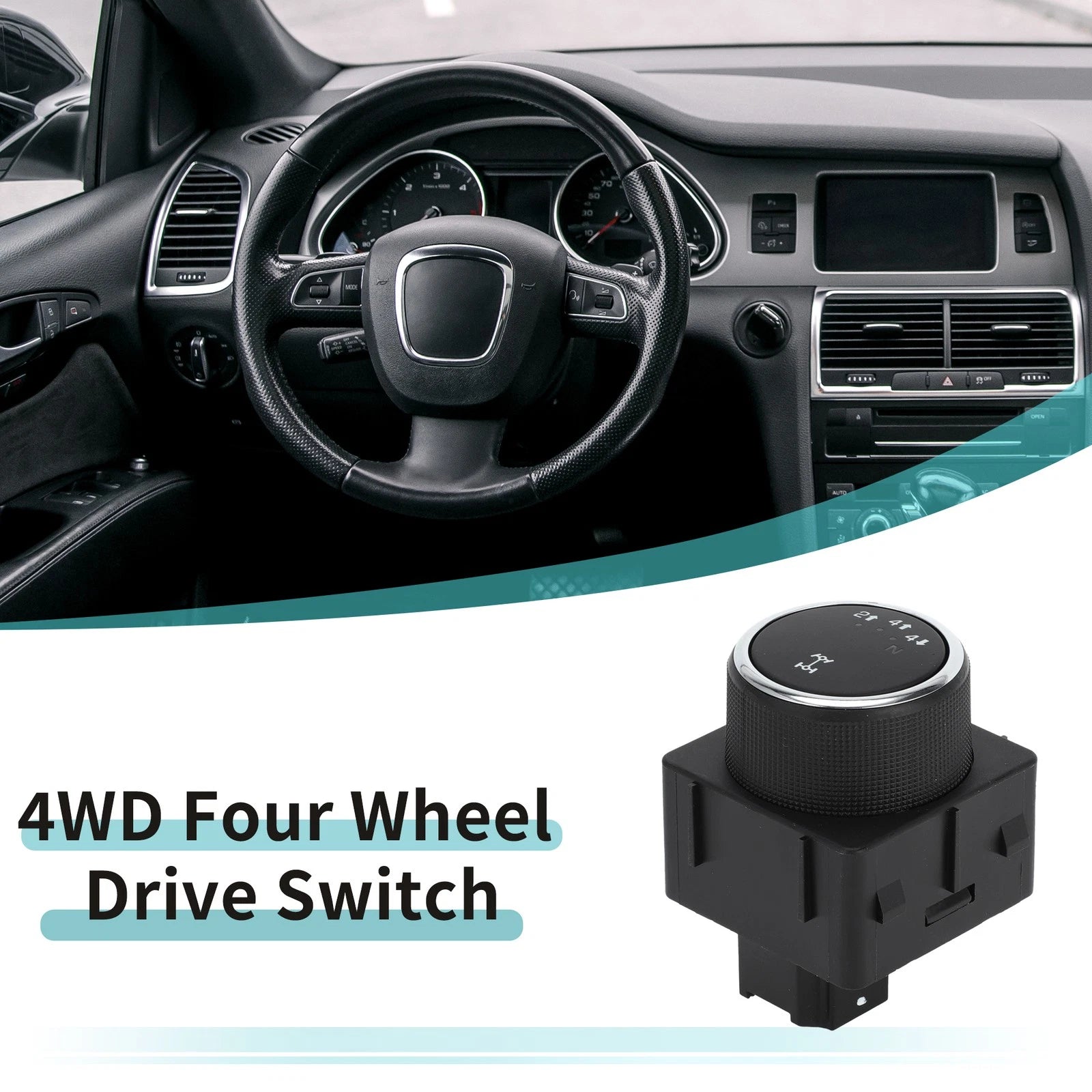 4WD Wheel Drive Switch Replacement for Chevrolet Silverado 1500 2500 HD (2011–2018)