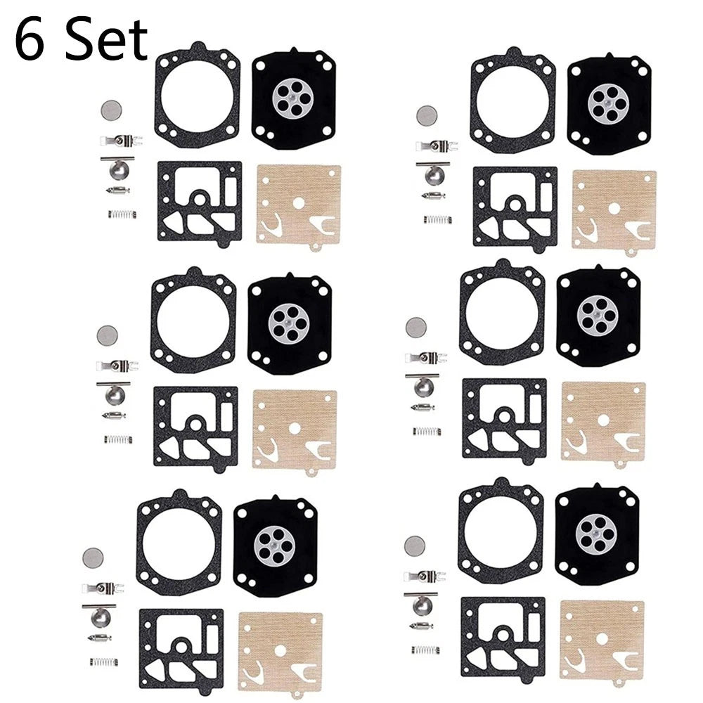 Set of 6 Carburetor Repair Kits for Stihl MS270 MS290 MS390 K10-HD