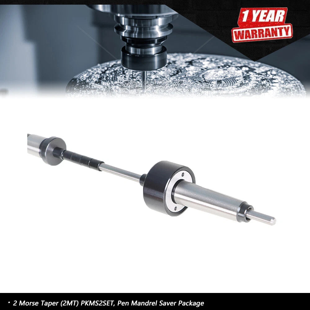 2 Morse Taper (2MT) PKMS2SET for Pen Mandrel Saver Package