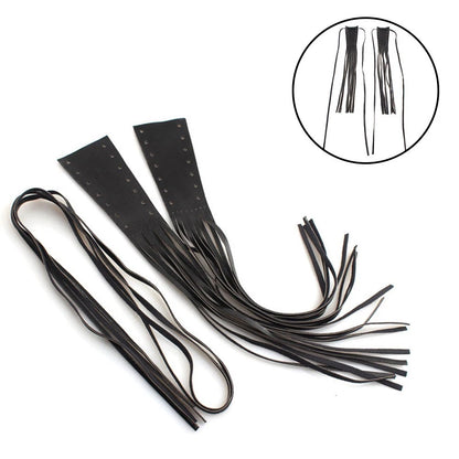 Brake Lever Cover Tassels for Motorcycles (PU Leather Finish)