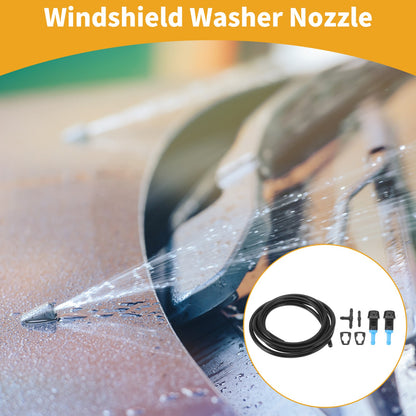 Windshield Washer Nozzle Kit with Hose Connector for Chrysler 300 (2011–2023)