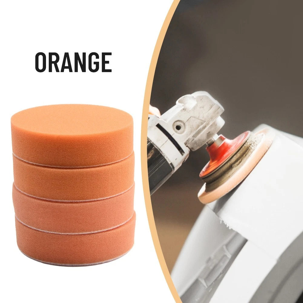 Set of 4 Polishing Buffing Pads for Lacquered Objects (4 inch)
