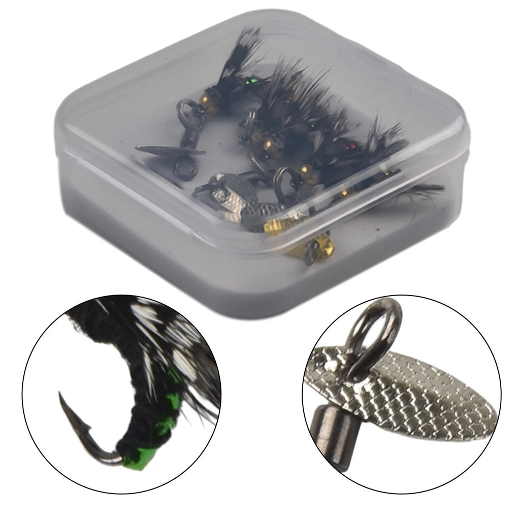 Fly Hooks Sequins Lures for Fishing Decoy Bait