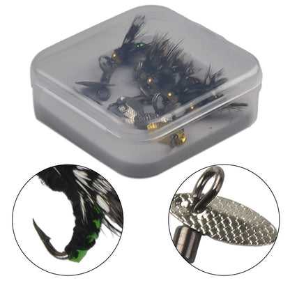 Fly Hooks Sequins Lures for Fishing Decoy Bait