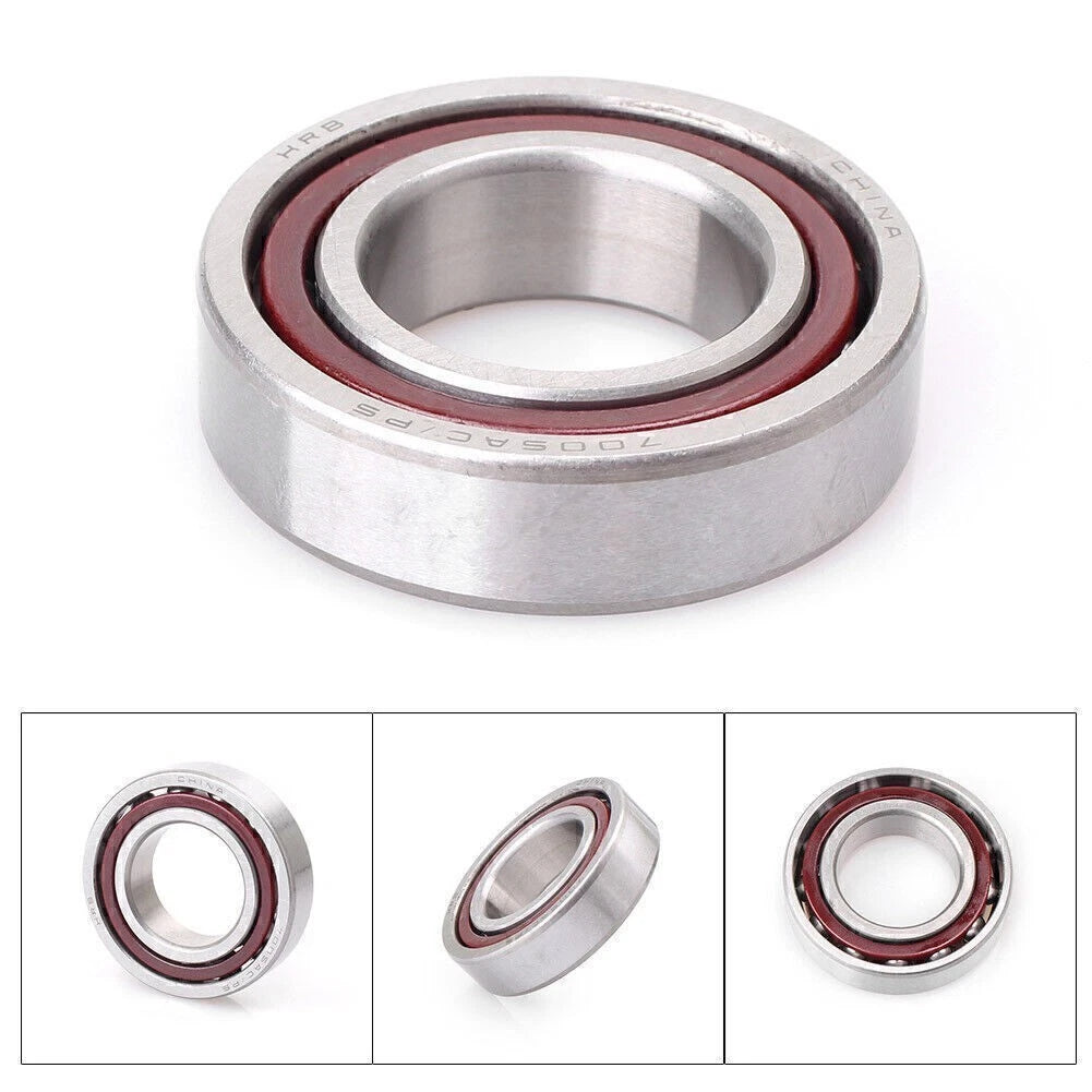 25x47x12mm Steel Speed Angular Contact Spindle Ball Bearing for 7005AC