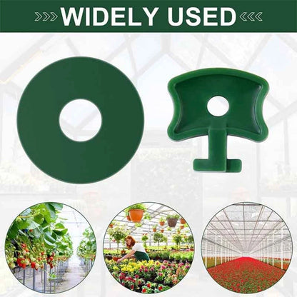 Set of 4 Greenhouse Twist Clips for Garden Use