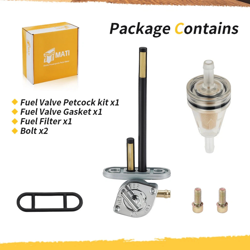 Aluminum Fuel Valve Petcock for Polaris Trail Boss, Blazer, Scrambler, Sportsman