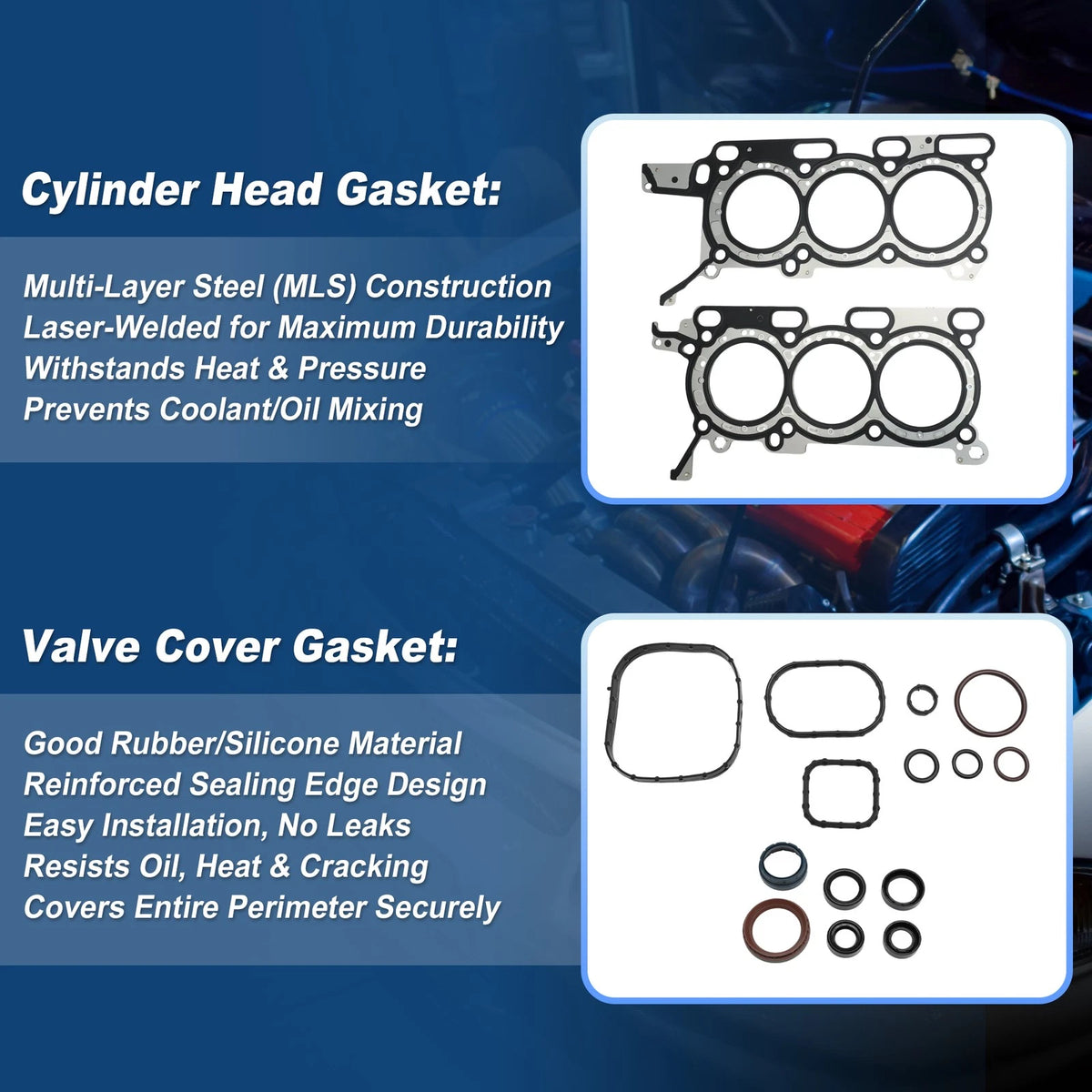 Cylinder Head Gasket HS54988A for Ford F-150 3.5L V6 (2012–2014)