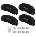 Front Disc Brake Pads Set for Dodge Grand Caravan/Journey (2012–2020) w/Hardware