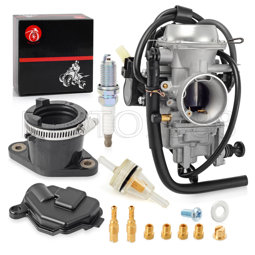Carburetor & Intake Manifold Boot for Honda Foreman 500 TRX500 (2005–2016)