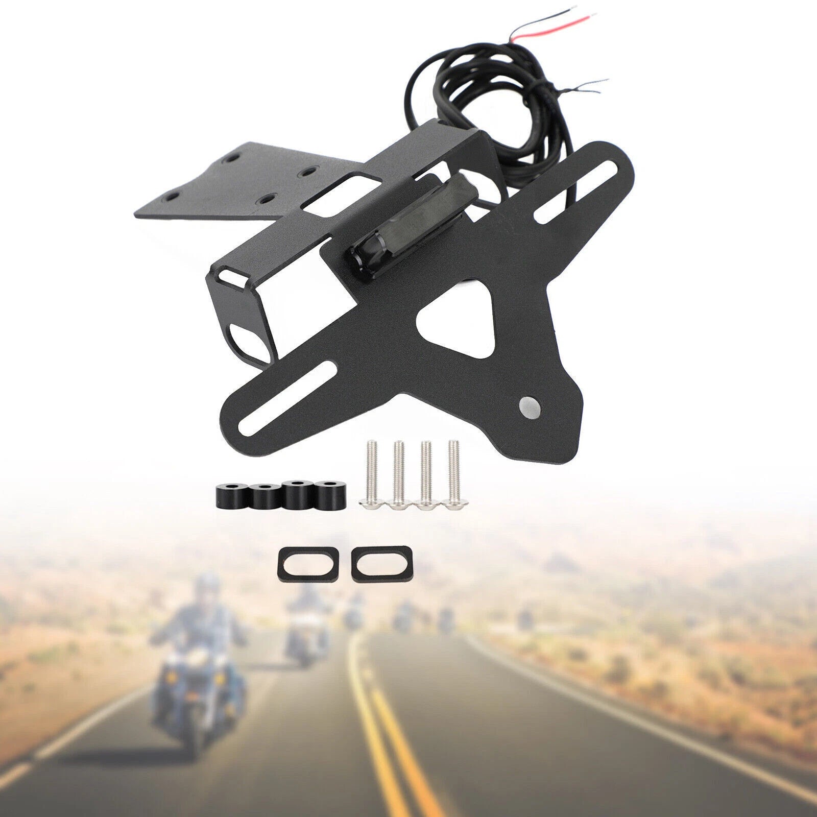 License Plate Holder Frame Bracket for Honda CBR500R (2019–2021) T9