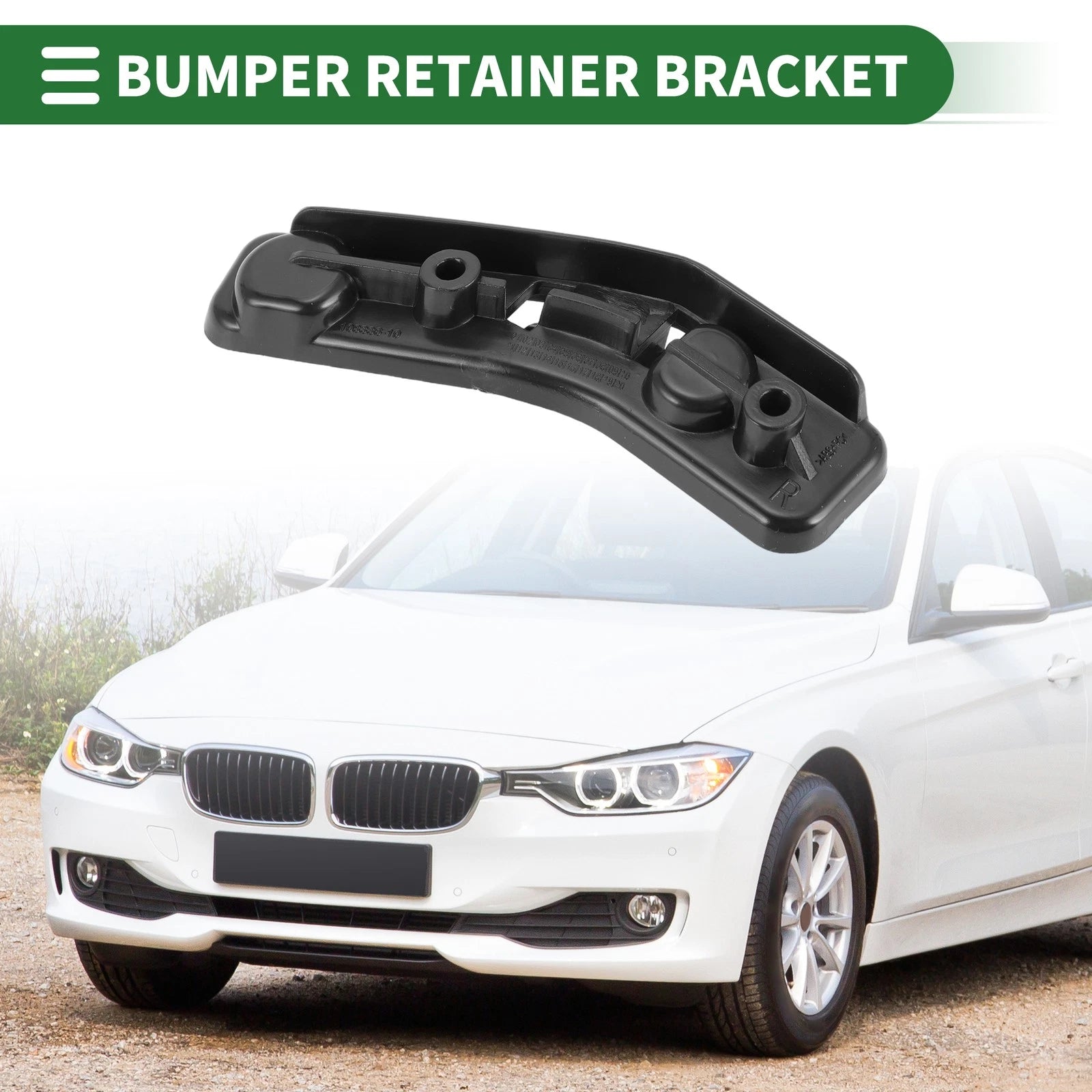Right Front Bumper Retainer Bracket Replacement for BMW X1 (2016–2022)