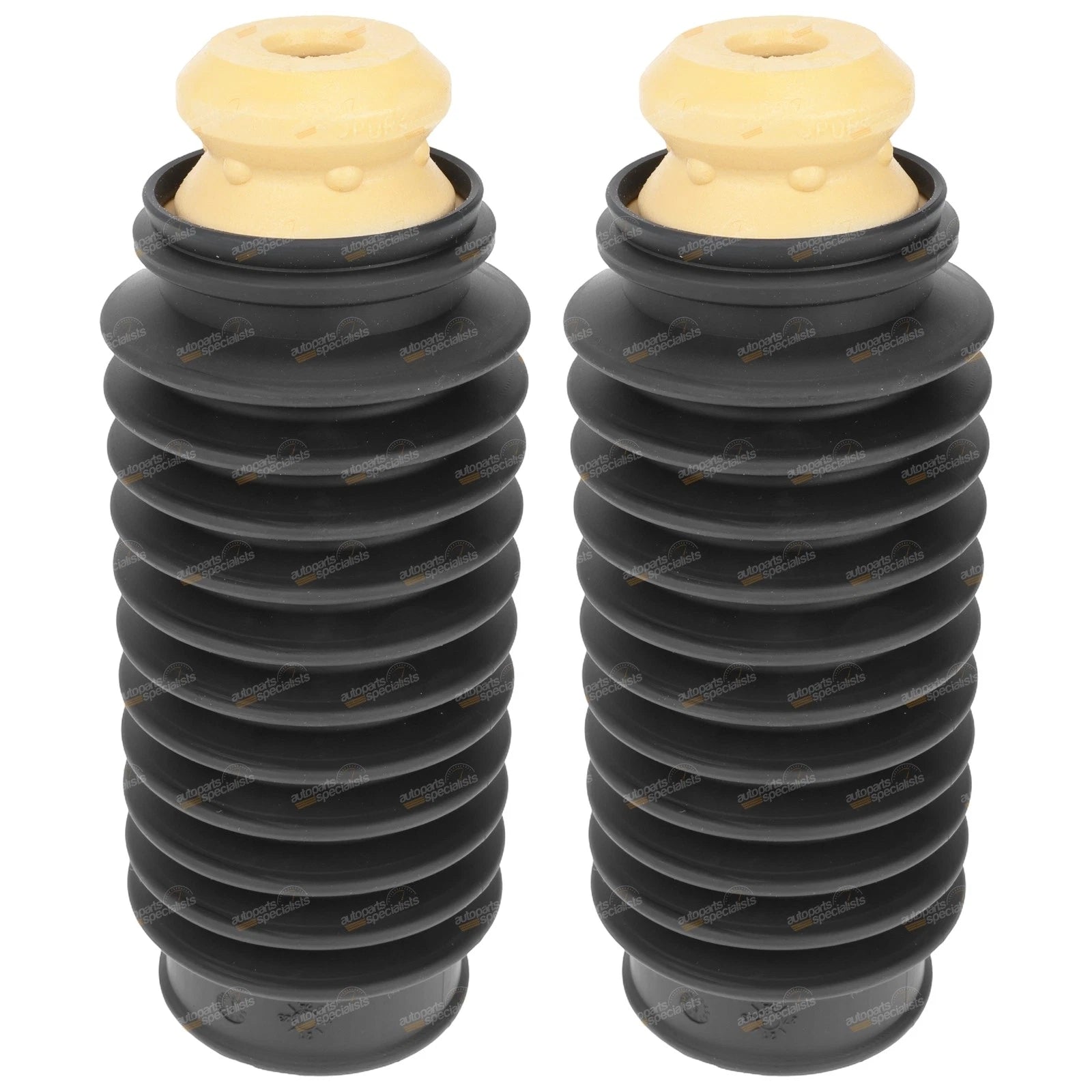 LH & RH Front Strut Bump Stops for Mazda 323 FA (1978–1981)