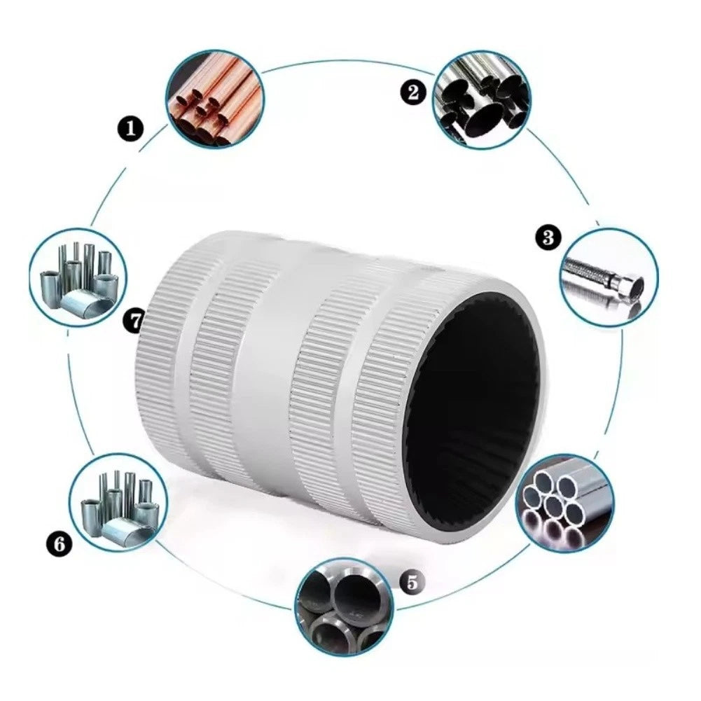 Pipe Reamer Tool for Deburring 14 to 138 Inch Pipe Sizes