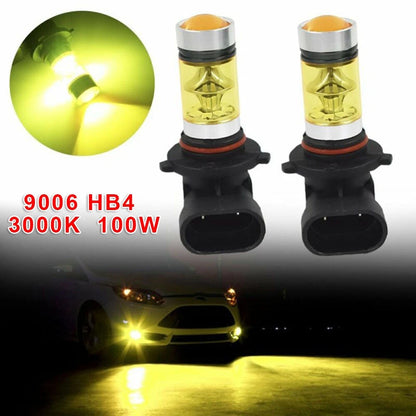 LED Yellow Fog Lamp Bulb for Car (3000K, 1600LM)