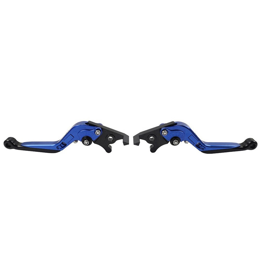 Folding Extendable Brake Clutch Levers for Honda Forza 250 300 (2010–2020) Blue