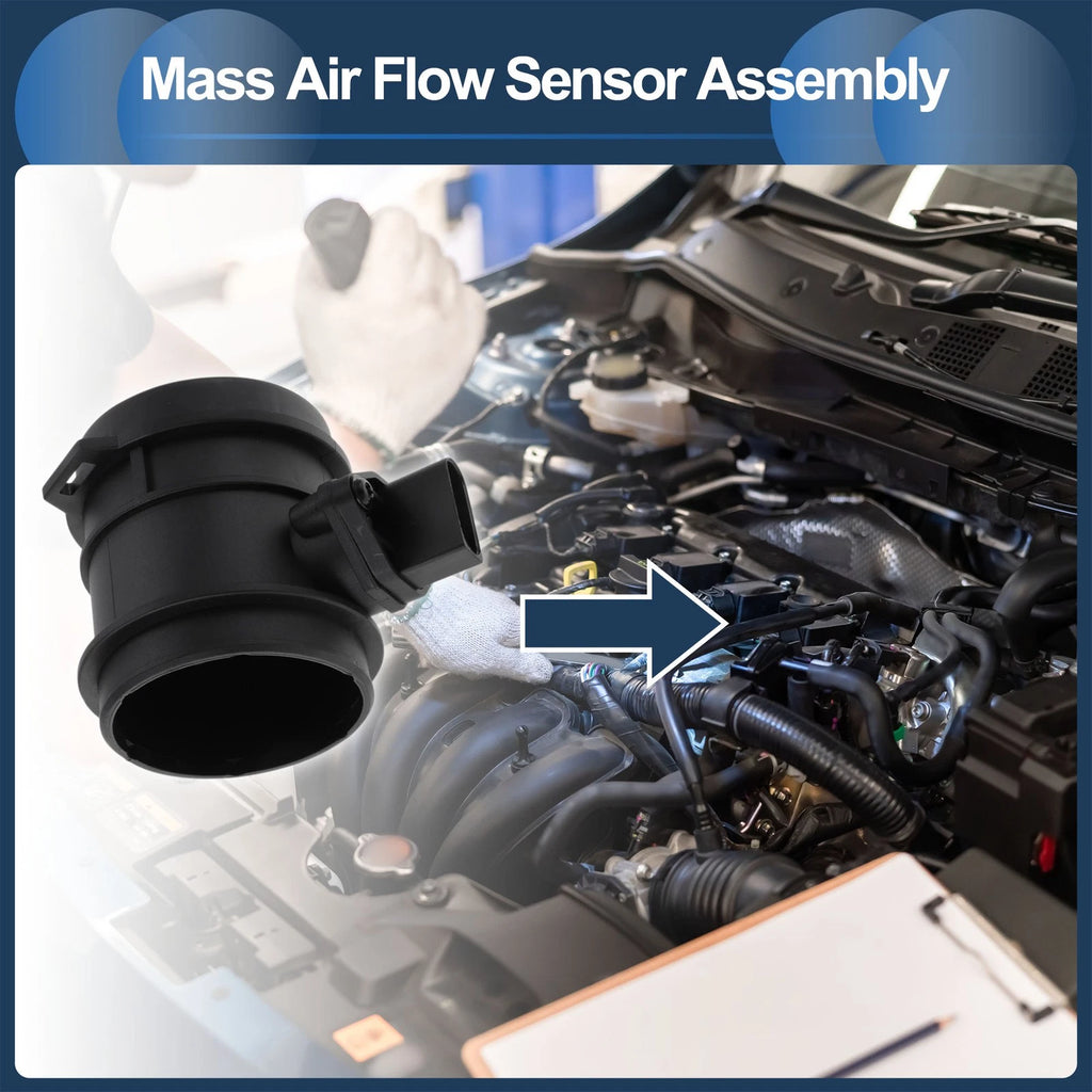 Mass Air Flow Sensor Assembly No. 078906461BX for Audi A4 (2007–2016)