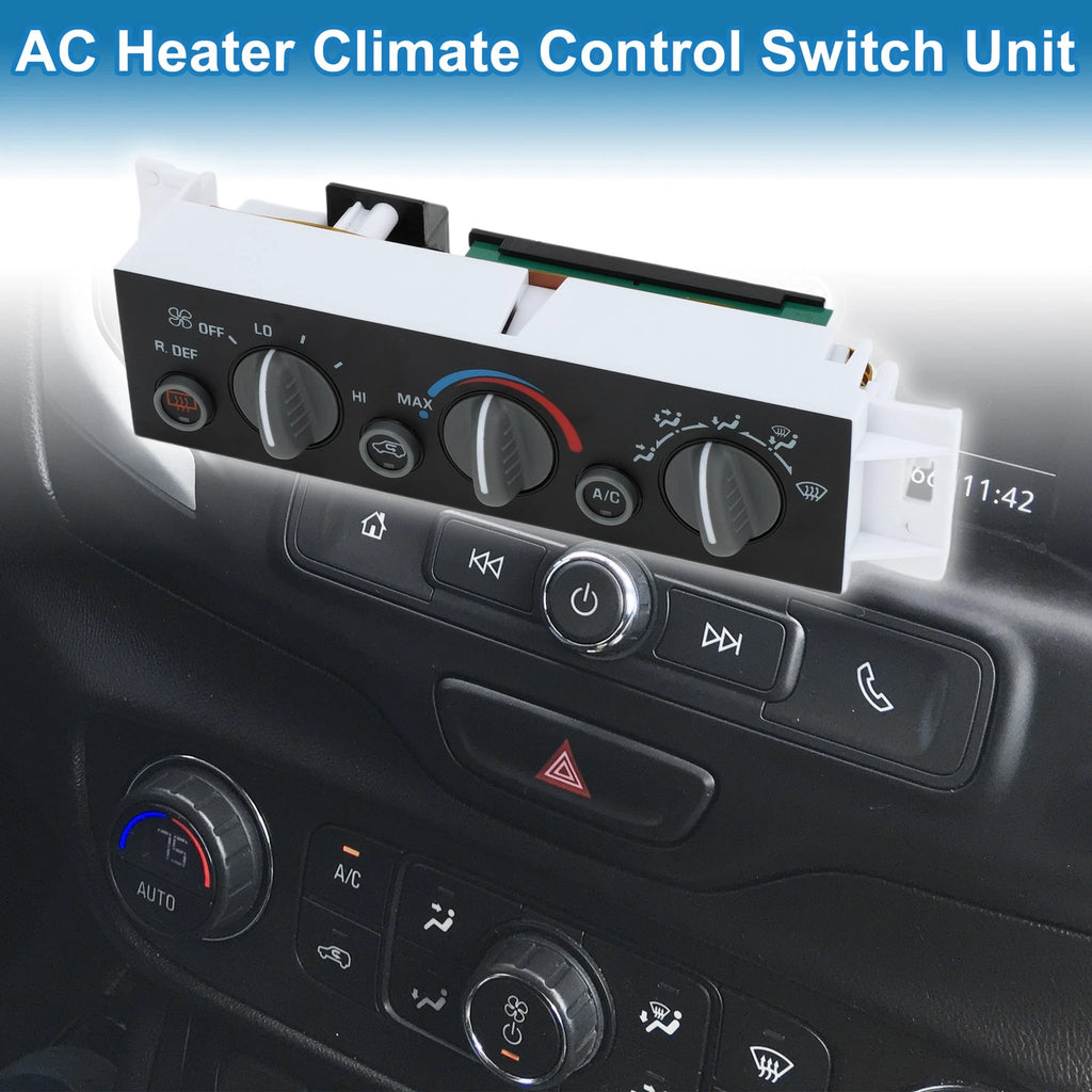 HVAC A C Heater Climate Control Panel for Cadillac Escalade (2000–2000)
