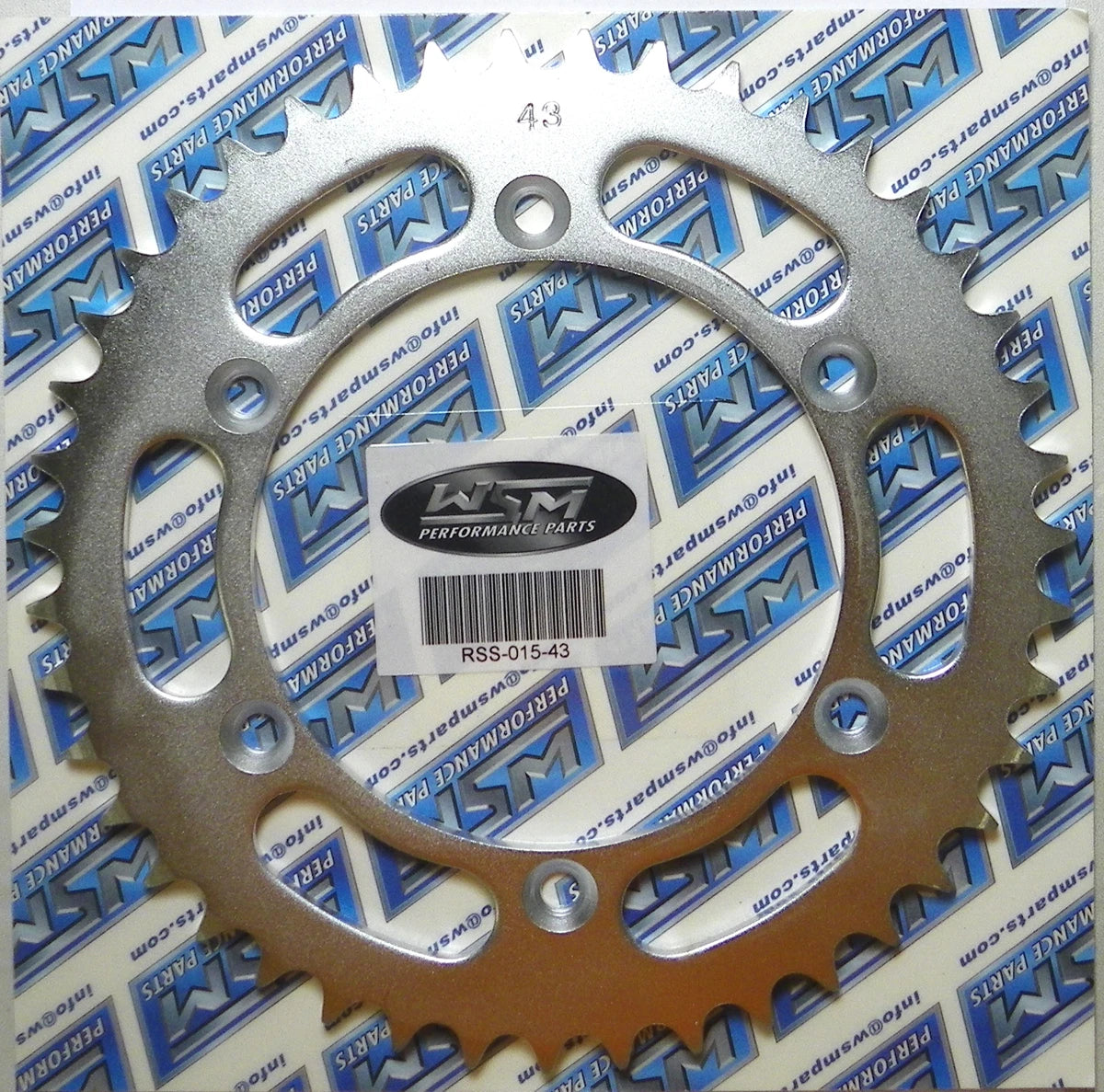 43 Tooth Rear Sprocket for Kawasaki 125-450 (RSS-015-43)