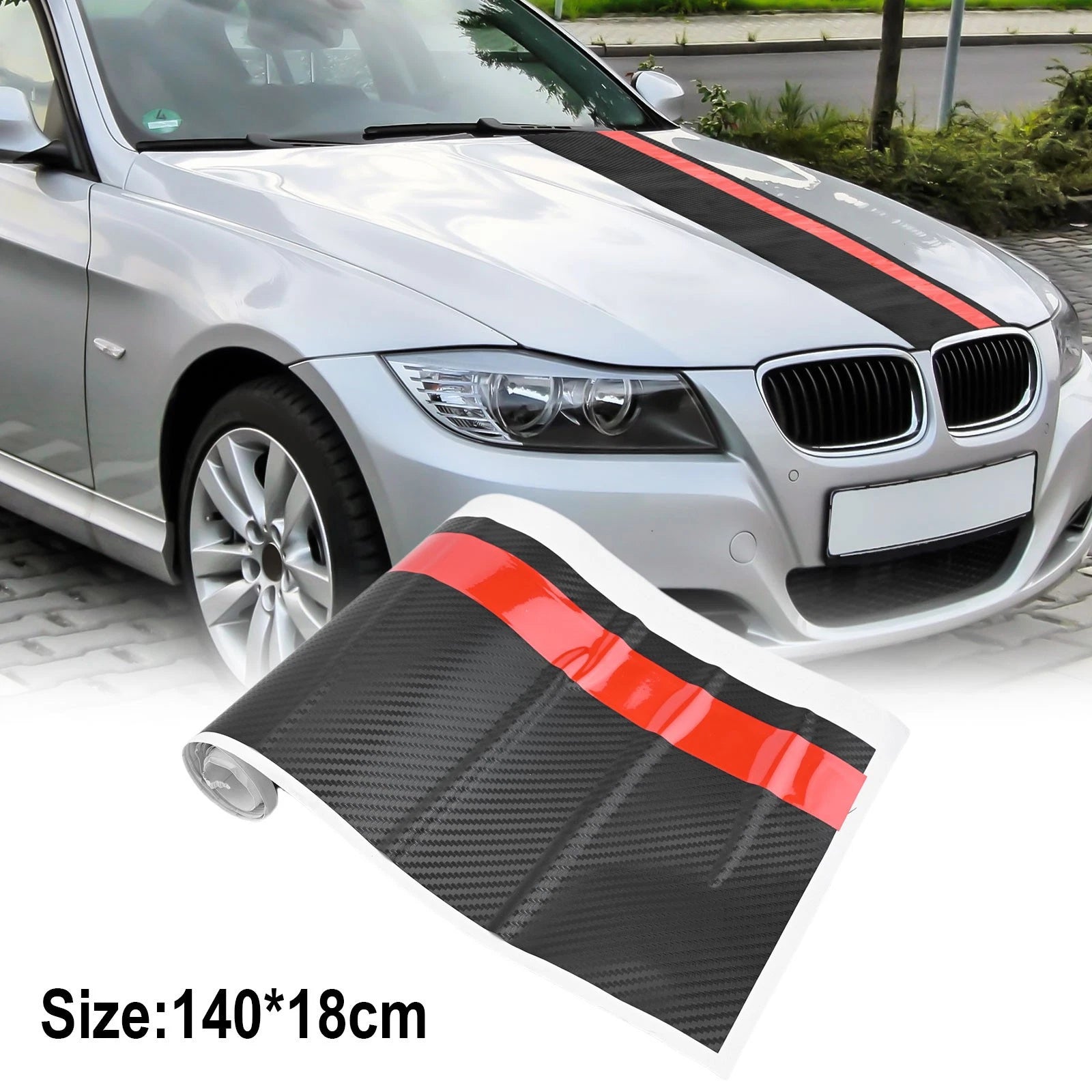5D Carbon Fiber Racing Stripes for