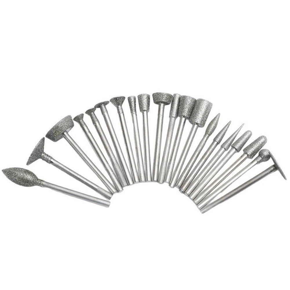 20pcs Grinding Bits Set for Carving Polishing Tools (Universal)