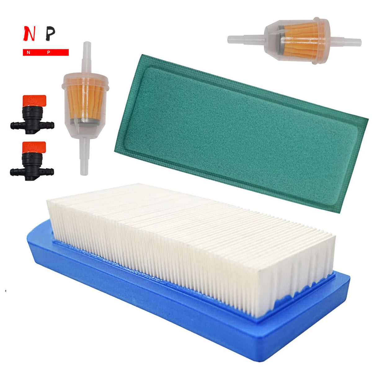 2X Air Filter & Pre-Filter for Briggs & Stratton (697153, 698083, 794422, 795115)