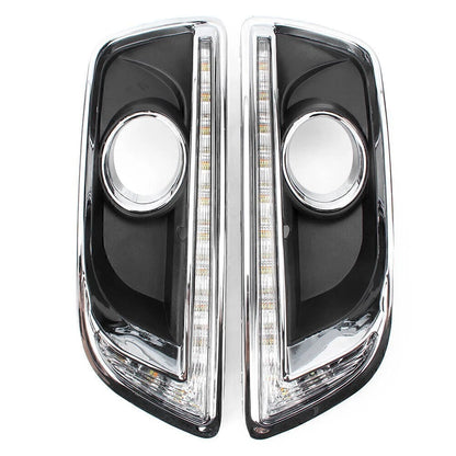 2X DRL LED Daytime Running Lights Fog Lamp for Chevy Malibu (2013–2014)