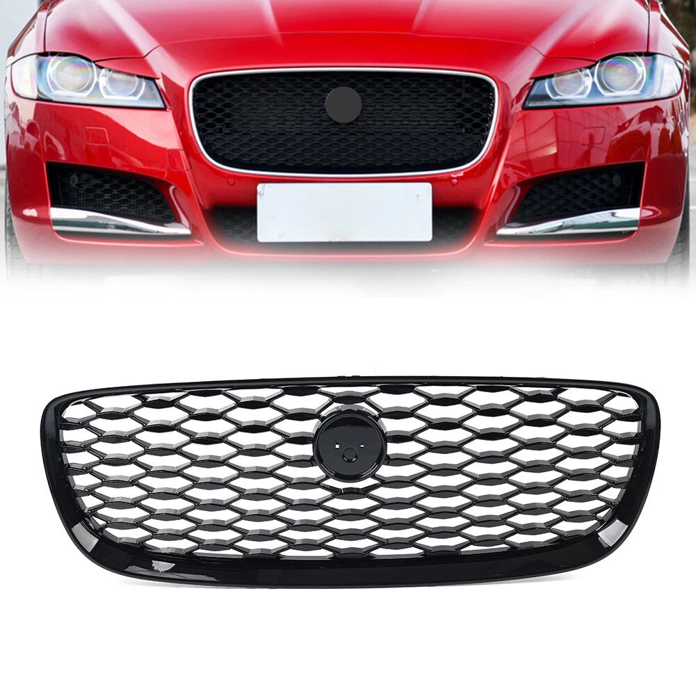 Black Mesh Grille for Jaguar XF (2016–2019)