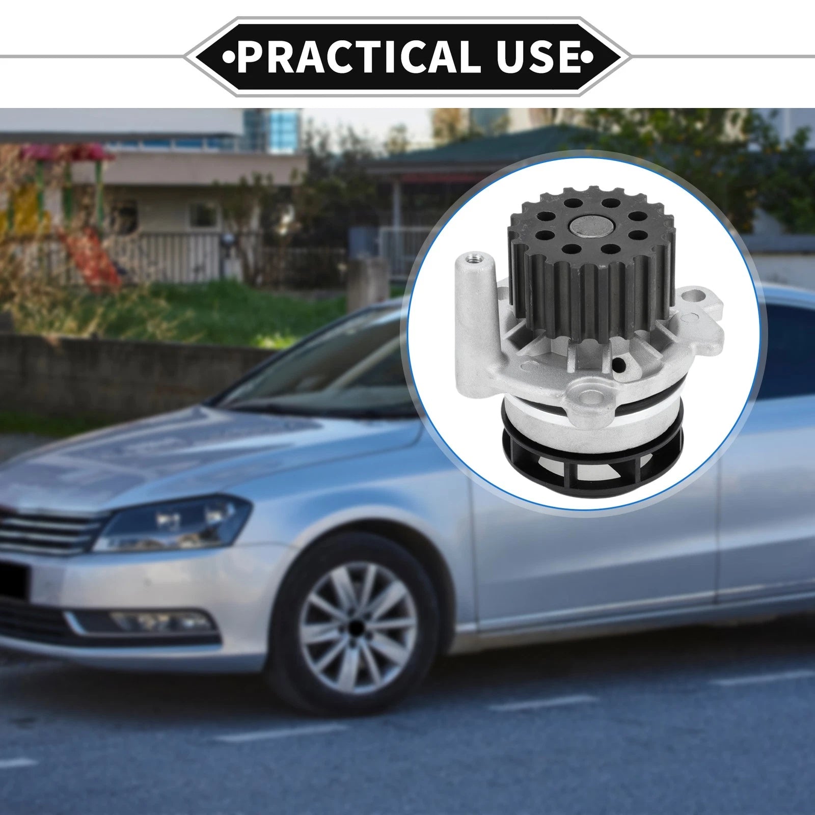 Water Pump Replacement for Volkswagen Passat (2012–2014)