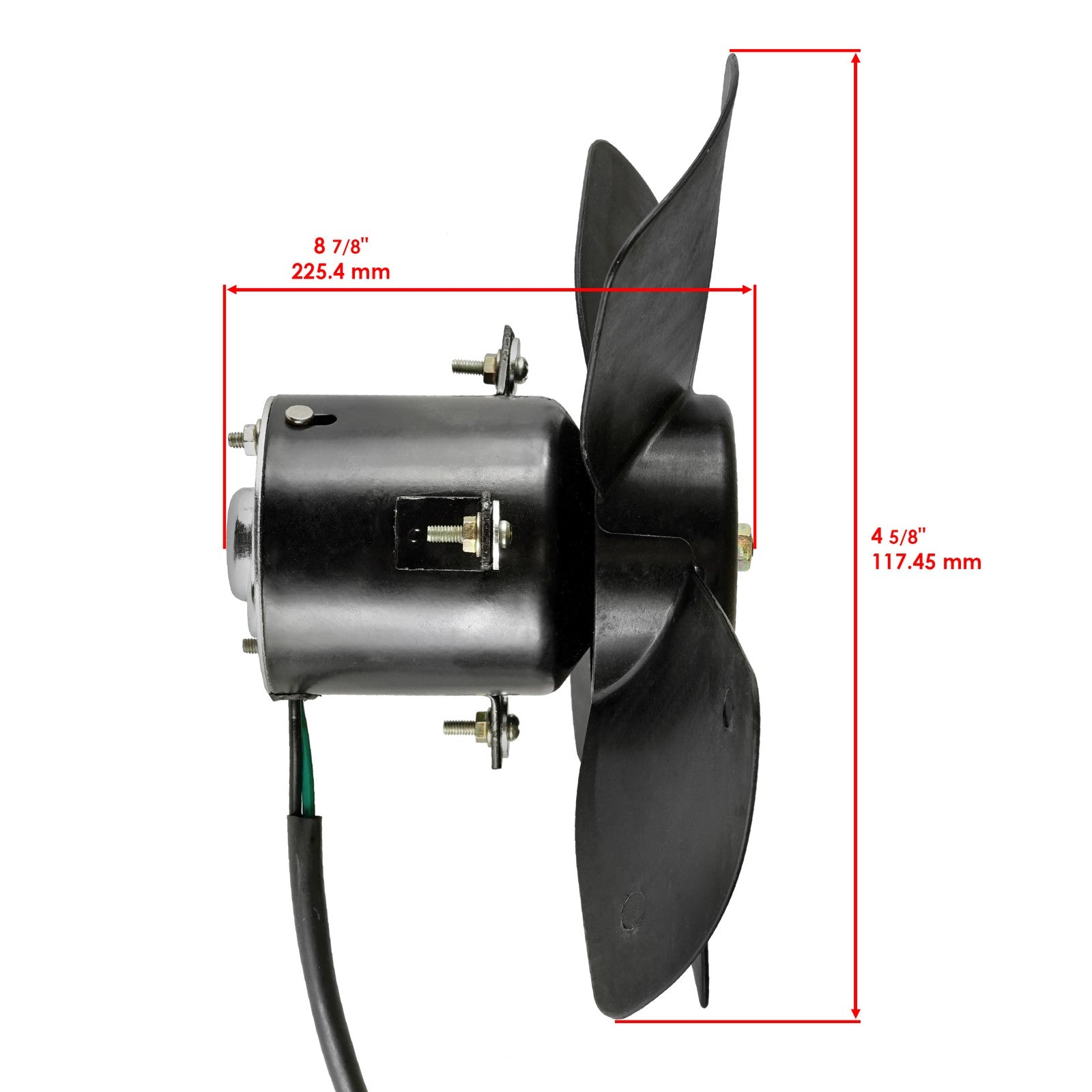 Radiator Cooling Fan Motor Replacement for Honda TRX350FE Rancher (2000–2006)
