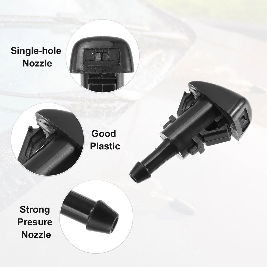 8pcs Windshield Washer Nozzle Wiper Spray Jet for Dodge Caliber (2007–2012)