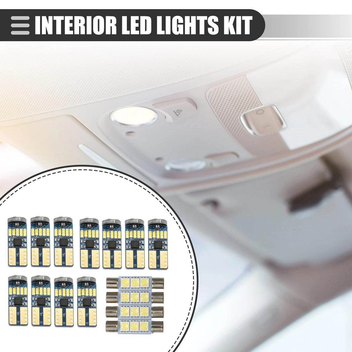 LED T10 Lights Kit for Jeep Grand Cherokee (1 Set)
