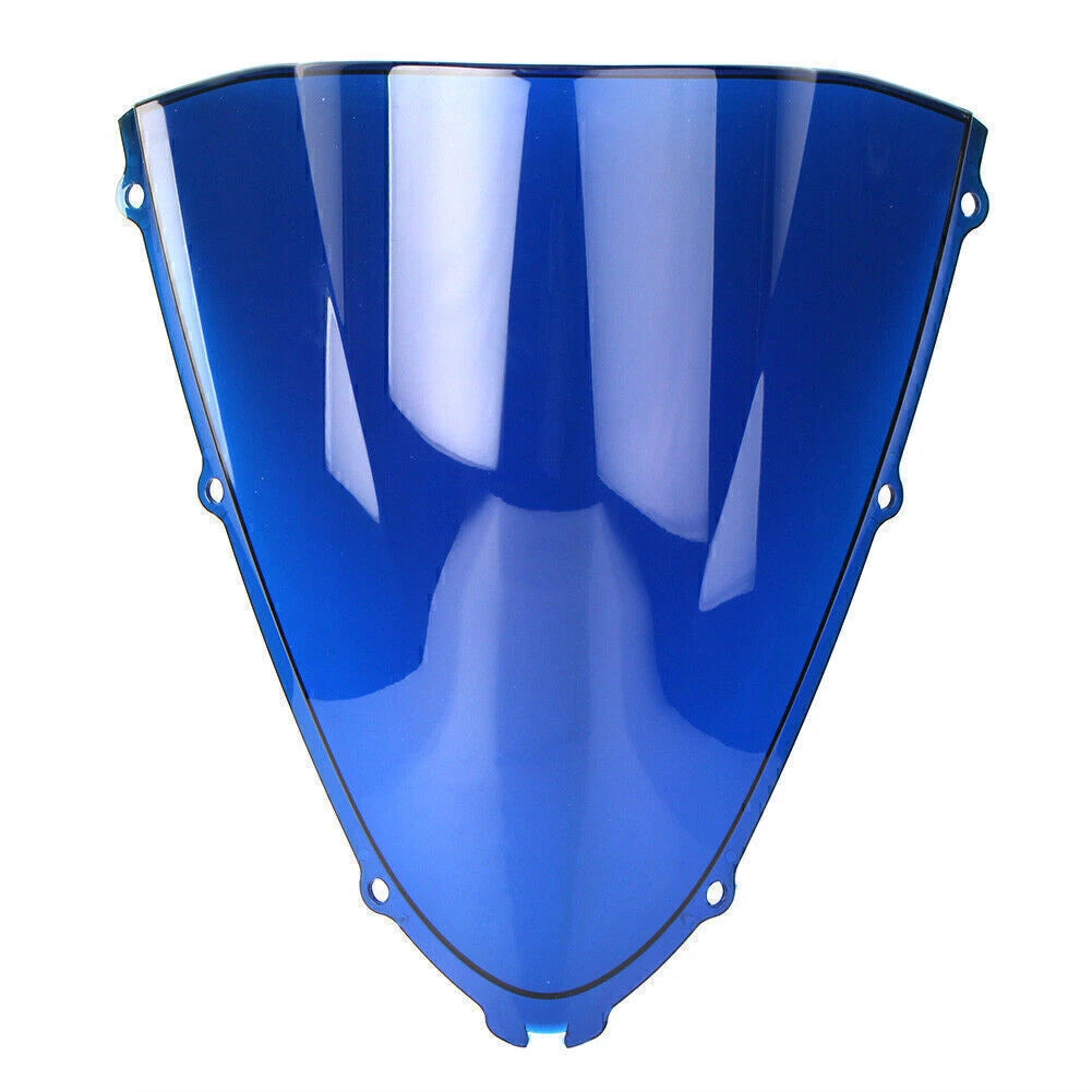 Windshield Windscreen Double Bubble Fit For Kawasaki Ninja ZX14R 2006-2024 Blue