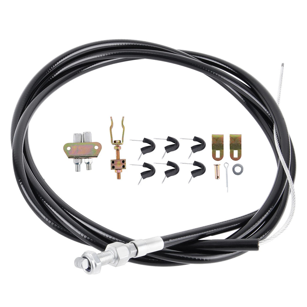 Rear Parking Brake E-Brake System Cable Kit for Wilwood CPB (Universal)