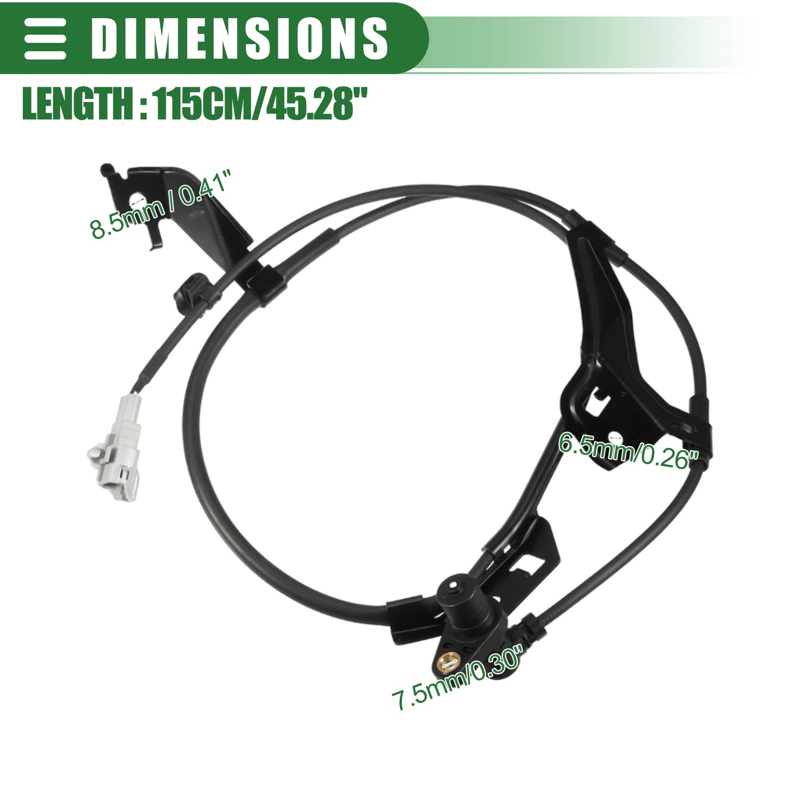 ABS Sensor Left for Toyota RAV4 (2001–2005) No. 8954342040